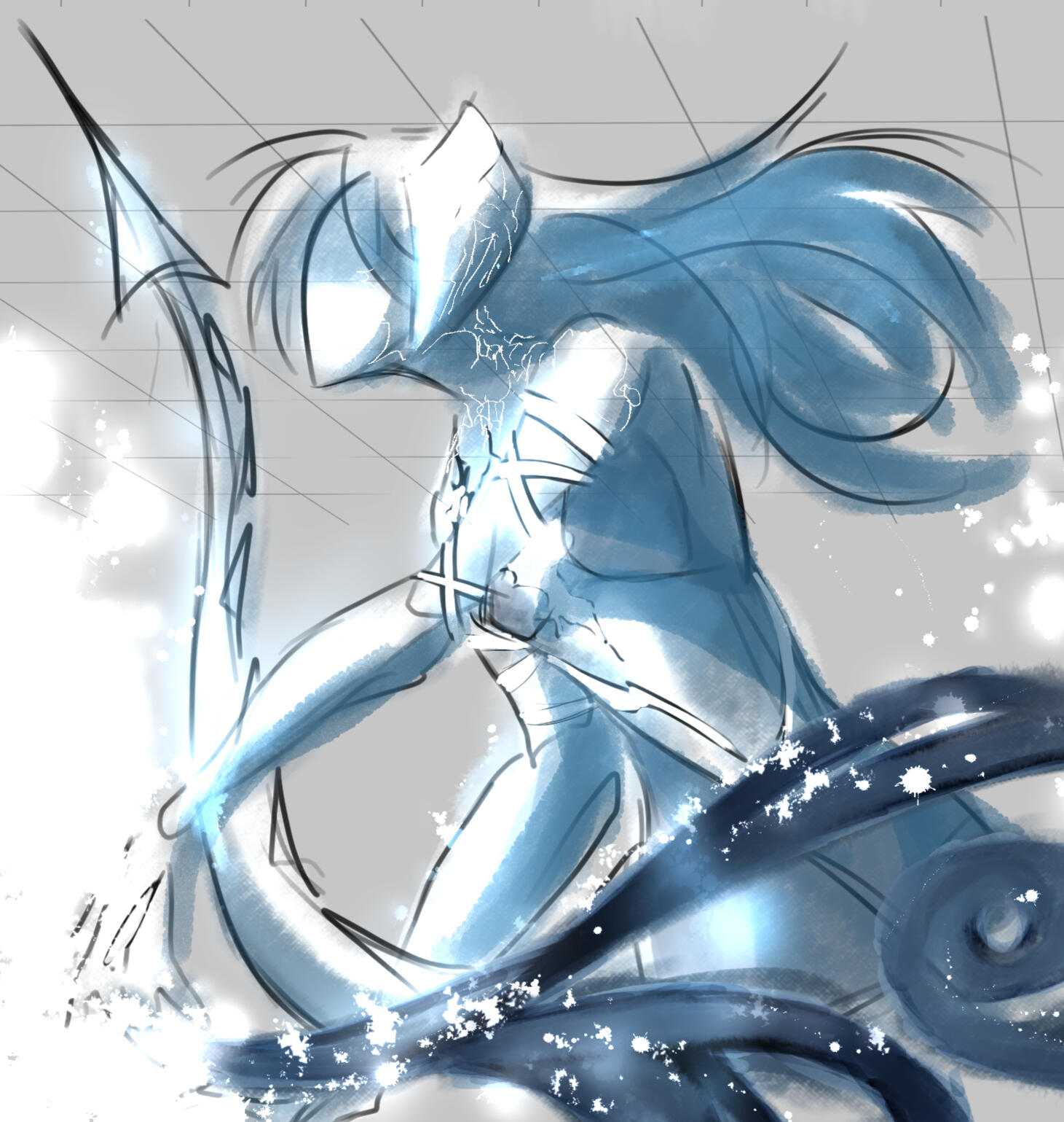 I tread the way,