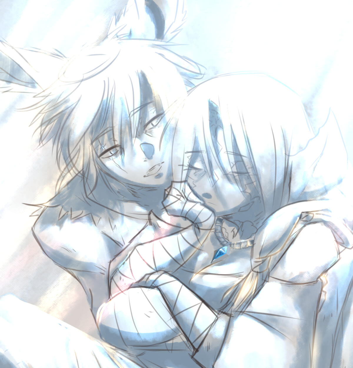 Painting the world in white,