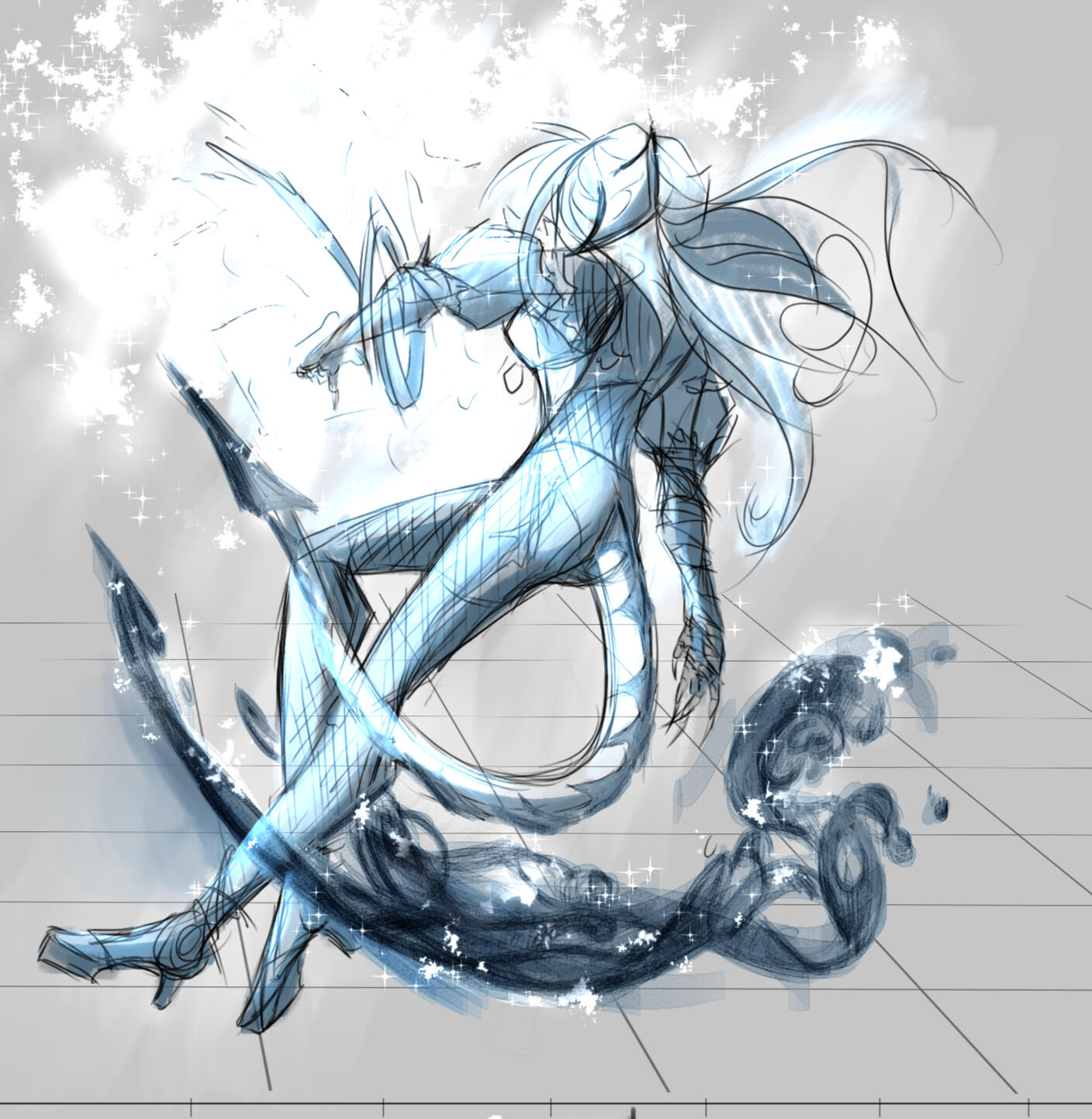 Virgin snow beneath my feet,